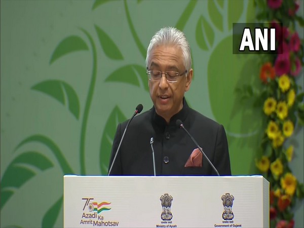 Mauritius Prime Minister Pravind Jugnauth at Global AYUSH Investment and Innovation Summit 