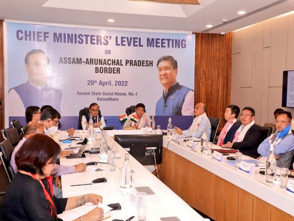Chief Minister's Level meeting between Assam and Arunachal Pradesh