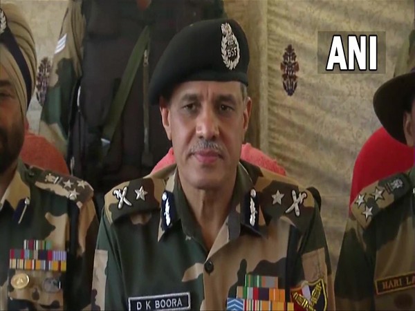 DK Boora, IG, BSF Jammu frontier (Photo/ANI)