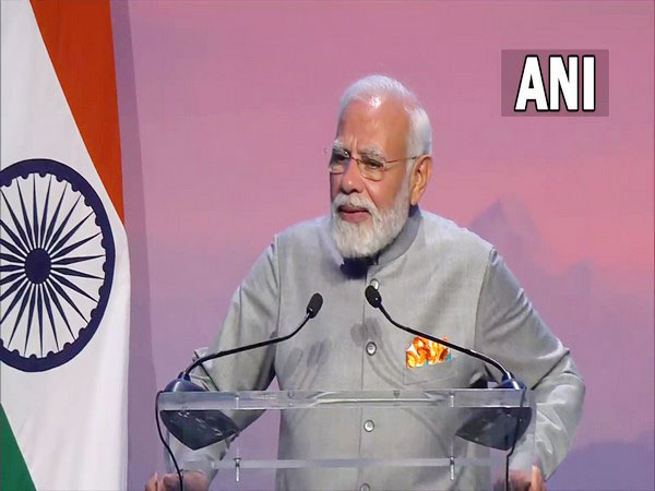 PM Modi at an interaction with the Indian community in Copenhagen