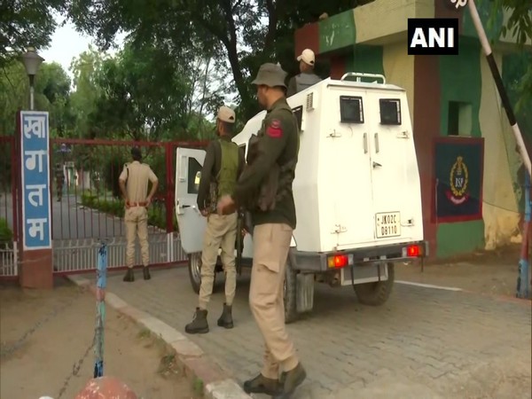 Security deployment at Jammu's Samba area (Photo/ANI)