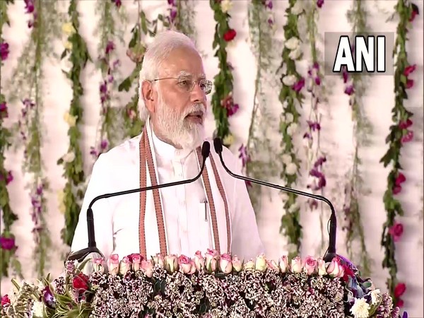 Prime Minister Narendra Modi in Jammu (Photo/ANI)
