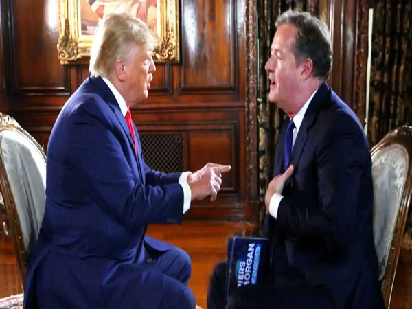 Donald Trump and Piers Morgan (Image source: Twitter)