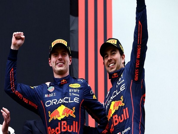 Max Verstappen and Sergio Perez (Photo: Twitter/Oracle Red Bull Racing)