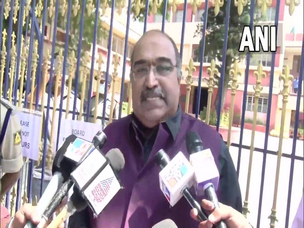 Principal of Clarence High School, Jerry George Mathew (Photo/ANI)