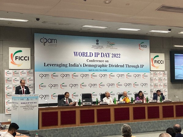 Conference on World IP Day - Leveraging India's Demographic Dividend Through IP begins at Federation House. (Pic credit: DPIIT India Twitter)