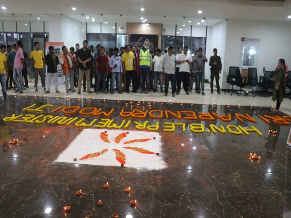 Elaborate arrangements made for PM Modi's visit to Assam (Photo:Twitter/Himanta Biswa Sarma)