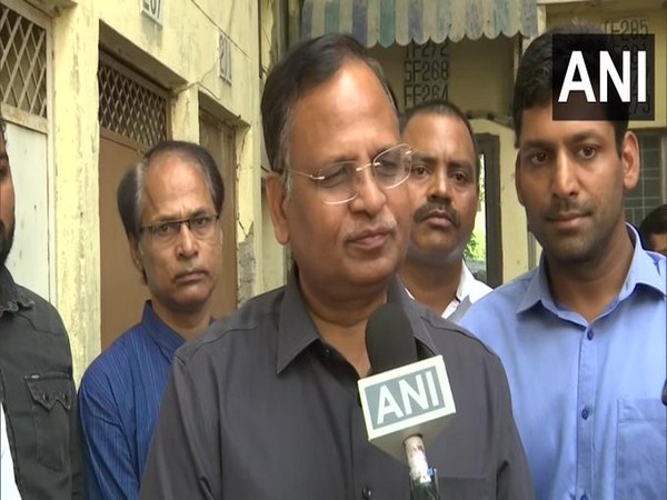 Delhi Health Minister Dr Satyendra Jain (Photo/ANI)