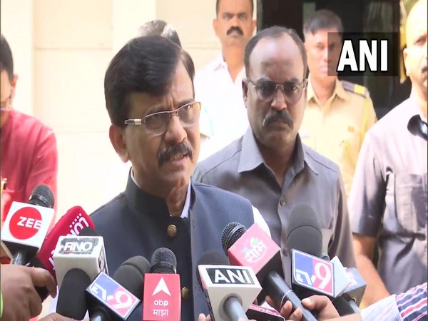 Shiv Sena MP Sanjay Raut (Photo/ANI)