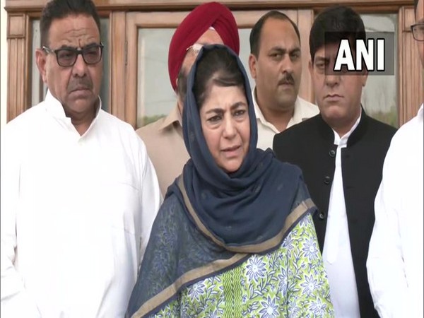 PDP chief Mehbooba Mufti (Photo/ANI)