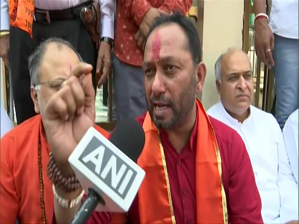 President of the Shiv Sena Hindustan, Yograj Sharma (Photo/ANI)