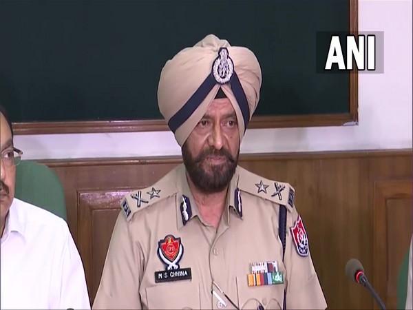 Inspector-general of police, Patiala, MS Chhina (Photo:ANI)