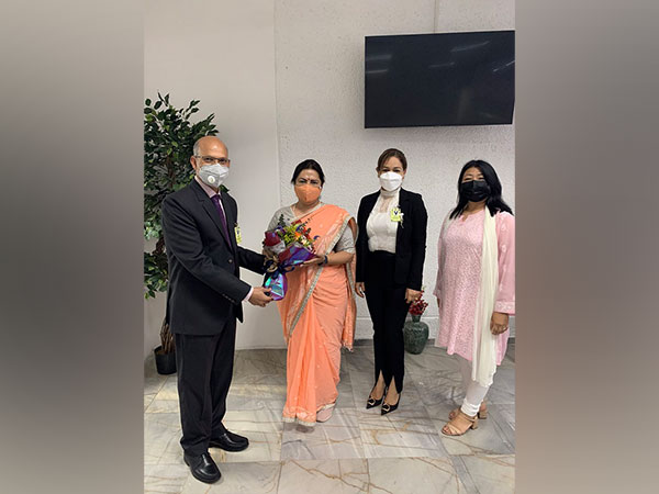 MoS for External Affairs Meenakashi Lekhi arrives in Honduras (Twitter/@M_Lekhi)