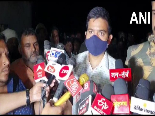 Varanasi District Magistrate Sanjeev Singh (Photo/ANI)