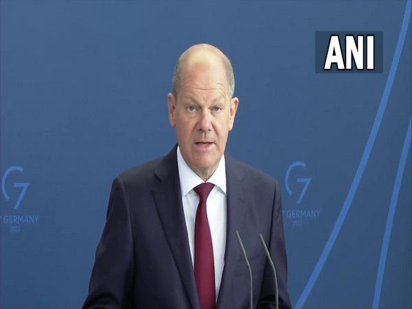 German Chancellor Olaf Scholz (Photo credit: Twitter/ANI)