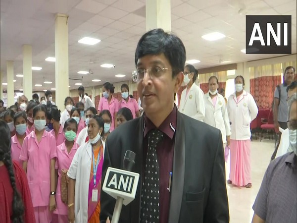 J Radhakrishnan, TN Health Secy (Photo:ANI)