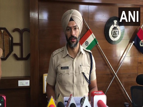 Superintendent of Police, Ambala, Jahandeep Randhawa (Photo:ANI)