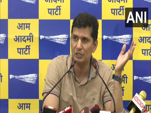 Aam Aadmi Party spokesperson Saurabh Bhardwaj (Photo/ANI)