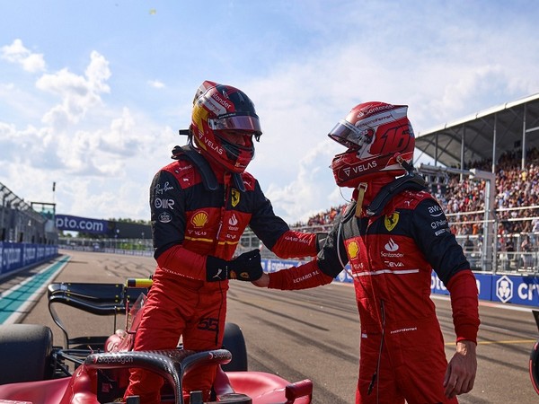 Ferrari's Charles Leclerc and Carlos Sainz (Photo: Twitter/Scuderia Ferrari)