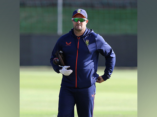 South Africa men's team head coach Mark Boucher. (Photo- CSA Twitter)
