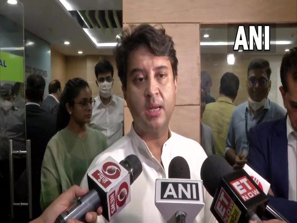 Civil Aviation Minister Jyotiraditya Scindia (Photo/ANI)