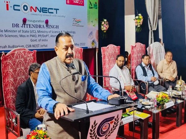 Union Minister Jitendra Singh at Jorhat, Assam