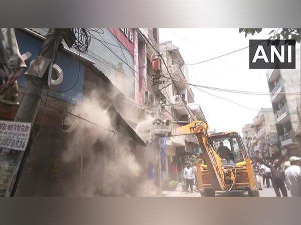 Visual from the Vishnu Garden area in Delhi (Photo/ANI)