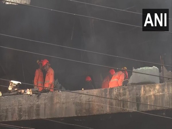 Saturday morning visual from the spot (Photo:ANI)