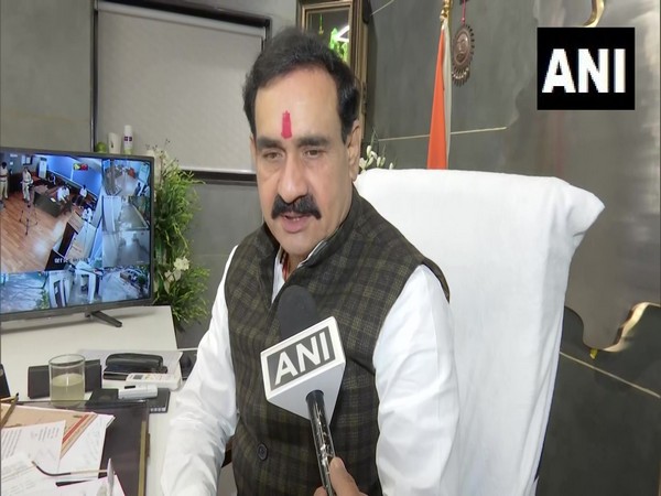 Madhya Pradesh Home Minister Narottam Mishra (Photo:ANI)
