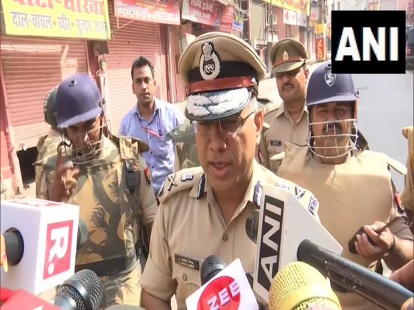 A Satish Ganesh, Commissioner Police, Varanasi. (Photo/ANI)