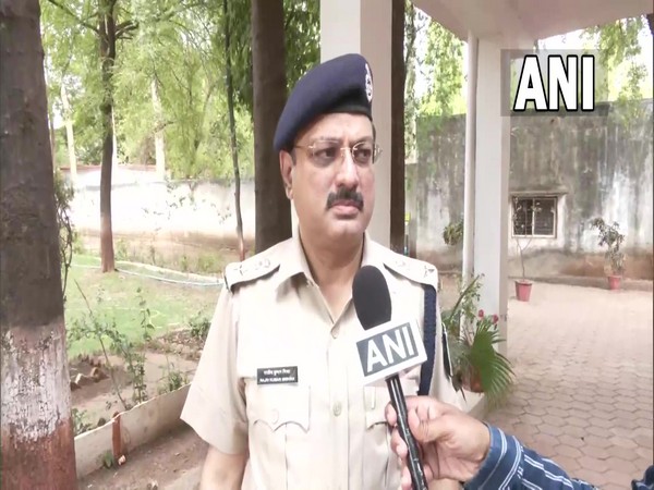 SP Rajiv Kumar Mishra, Guna, MP(File Photo/ANI)
