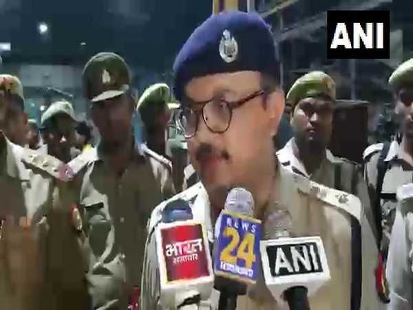 SP Swapnil Mamgai, Kanpur Dehat, UP (Photo/ANI)