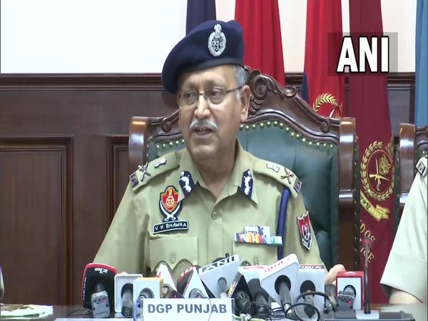 Punjab DGP VK Bhawra (Photo/ANI)