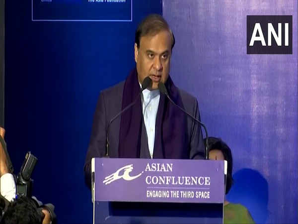Assam CM Himanta Biswa Sarma at NADI (Photo/ANI)