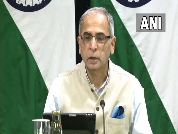 Foreign Secretary Vinay Mohan Kwatra at special ministry of external affairs briefing on Saturday