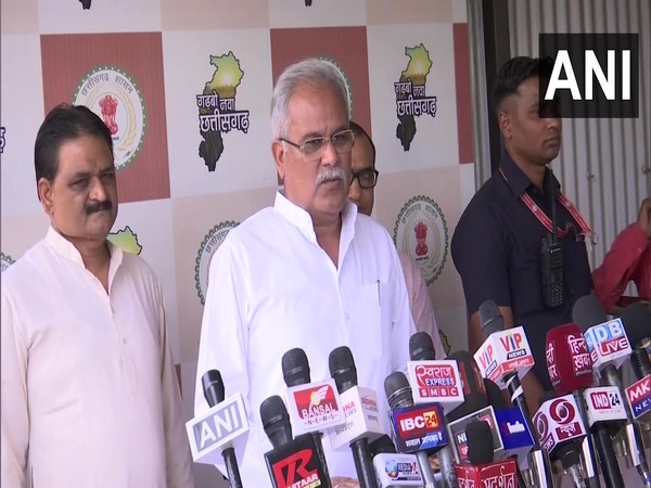 Chhattisgarh Chief Minister Bhupesh Baghel (Photo/ANI)