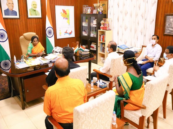Puducherry Lieutenant Governor Tamilisai Soundararajan (Photo:Twitter/Dr Tamilisai Soundararajan)