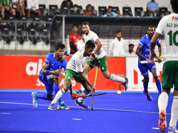 India vs Pakistan (Photo: Twitter/Hockey India)
