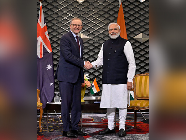 Australian Prime Minister Anthony Albanese with Prime Minister Narendra Modi 