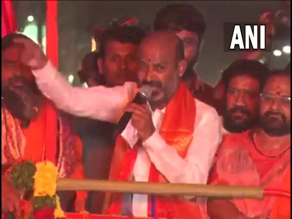 Telangana BJP chief Bandi Sanjay (Photo/ANI)