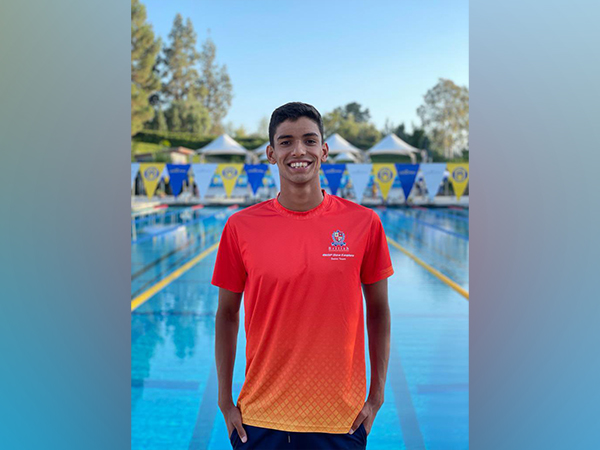 Indian swimmer Aryan Nehra (Image: PIB Odisha Twitter)