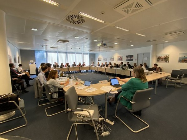 Tomas Niklasson hosted Special Representatives and Envoys for Afghanistan in Brussels (Photo: Twitter\\@tomas_niklasson)