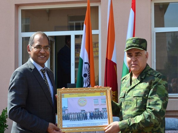 Indian envoy hands over India-Tajikistan Friendship Hospital to India-Tajikistan Friendship Hospital (Photo Credit: Indian Embassy in Tajikistan)