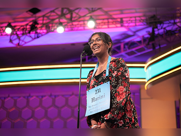 Indian American Harini Logan wins 2022 Scripps National Spelling Bee (Twitter: Scripps National Spelling Bee)