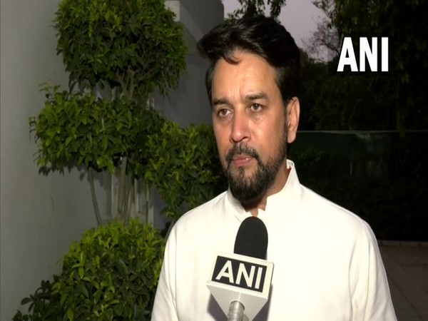 Union Minister of Information and Broadcast Anurag Thakur (Photo/ANI)