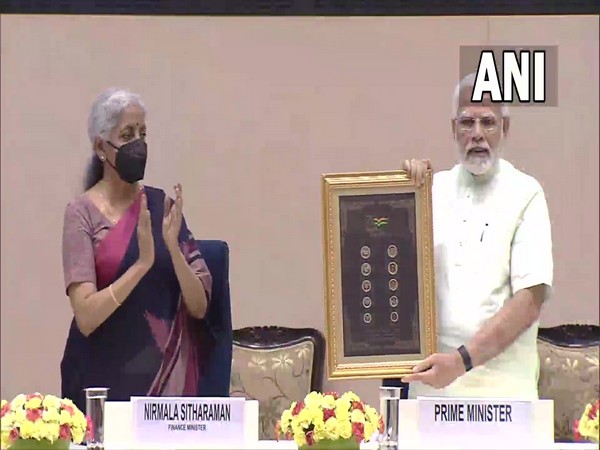 Prime Minister Narendra Modi with Finance Minister Nirmala Sitharaman (Photo/ANI)