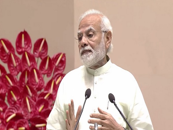 Prime Minister Narendra Modi at Vigyan Bhawan, New Delhi 