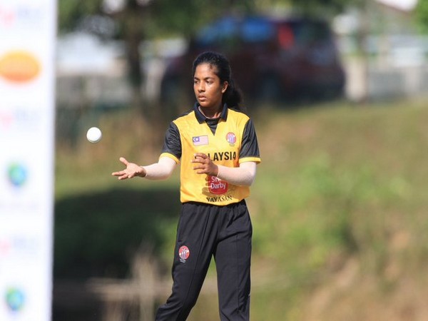 Malaysia's Nur Abedul Samad (Photo/Malaysia Cricket-Twitter)