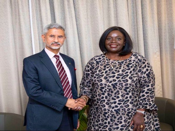 Jaishankar meets Kenyan Cabinet Secretary for Foreign Affairs Raychelle Omamo (Twitter: Jaishankar)