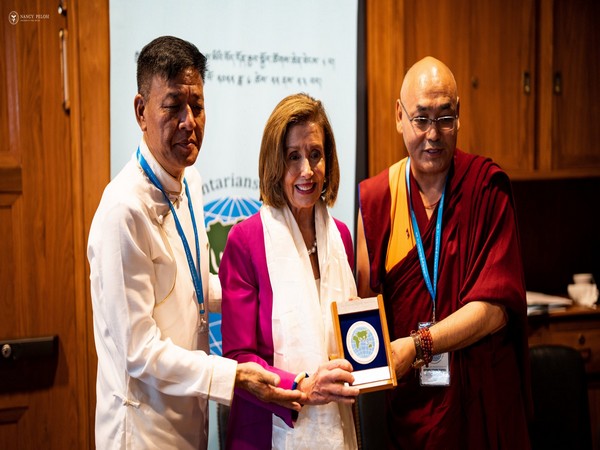 US House Speaker Nancy Pelosi at the 8th World Parliamentarians' Convention on Tibet (Twitter: Pelosi)